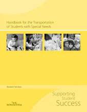 Handbook for the Transportation of Students with Special Needs