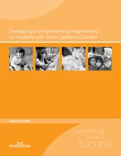 Autism - Developing and Implementing Programming for Students with Autism Spectrum Disorder