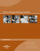 Speech-Language Pathology Guidelines