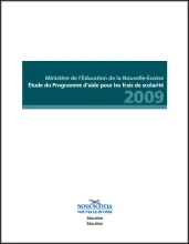 Ministère de l’Éducation de la Nouvelle-Écosse - Étude du Programme d’aide pour les frais de scolarité