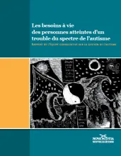 Les besoins à vie des personnes atteintes d’un trouble du spectre de l’autisme - Rapport de l’équipe consultative sur la gestion de l‘autisme