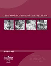 Lignes directrices en matiere de psychologie scolaire