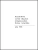 Report of the Special Education Implementation Review Committee (SEIRC)